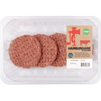 Hamburgare Färska
