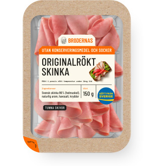 Skinka Originalrökt Tunna Skivor