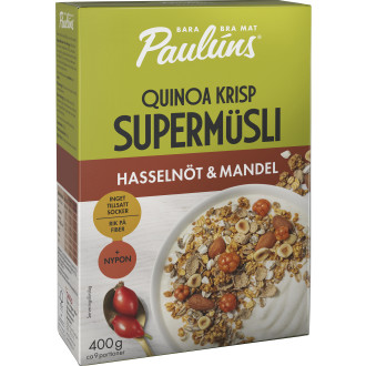 Supermüsli Hasselnöt &Mandel