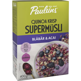 Supermüsli Blåbär & Acai