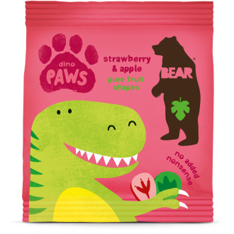 Paws Dino Jordgubb