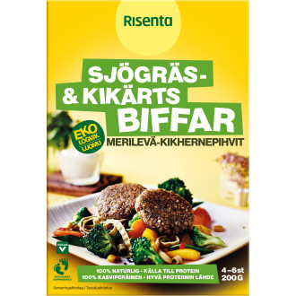 Sjögräs & Kikärtsbiffar EKO
