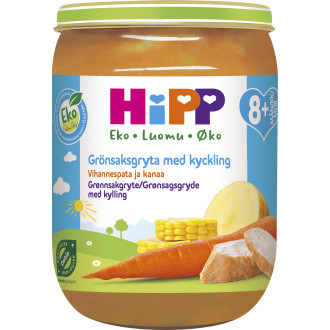 Grönsaksgryta Med Kyckling 8 Mån EKO