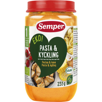 Pasta Kyckling 1 År KRAV
