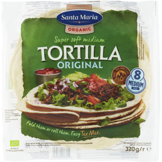 Organic Wheat Tortilla 8 st EKO