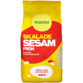 Skalade Sesamfrön