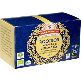 Te Rooibos Ingefära & Citron KRAV
