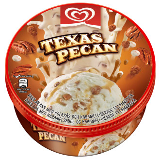 Gräddglass Texas Pecan
