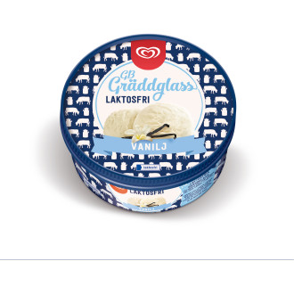 Gräddglass Vanilj Laktosfri