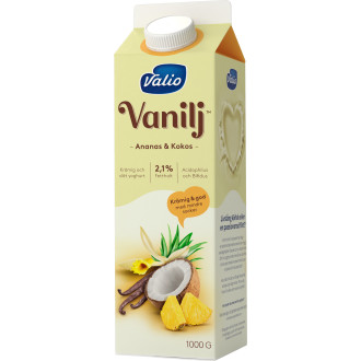 Vanilj Yoghurt Ananas & Kokos