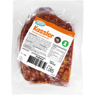 Kassler I Bit Rimmad & Varmrökt