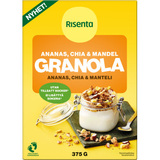 Granola Ananas Chia & Mandel