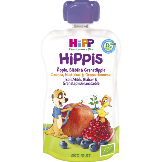 Hippis Äpple/Blåbär/Granatäpple 6 Mån EKO