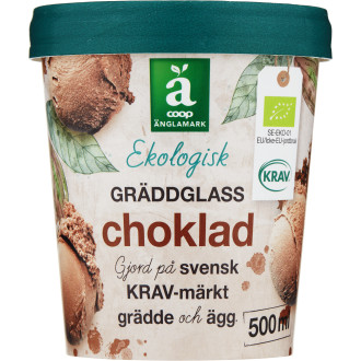 Gräddglass Choklad KRAV