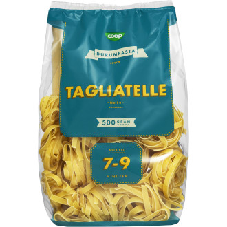 Tagliatelle Utan Ägg