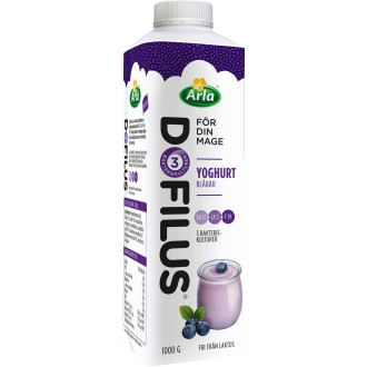 Dofilus Yoghurt Blåbär Laktosfri