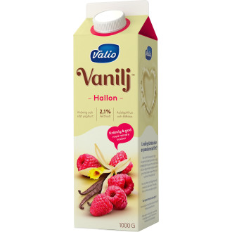 Vanilj Yoghurt Hallon