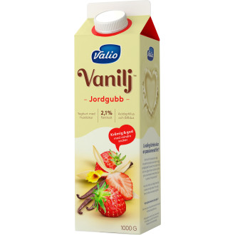 Vanilj Yoghurt Jordgubb