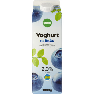 Yoghurt Mild Blåbär