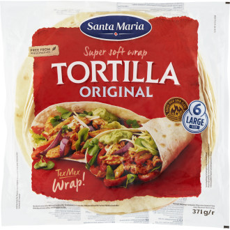 Wrap Tortilla Original 6 st