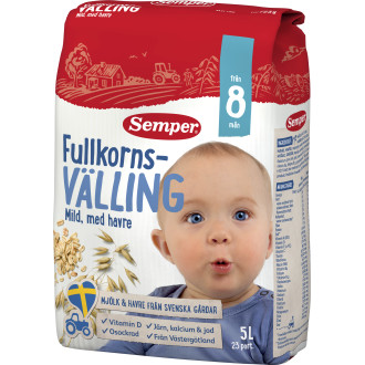 Fullkornsvälling 8 Mån 5 l