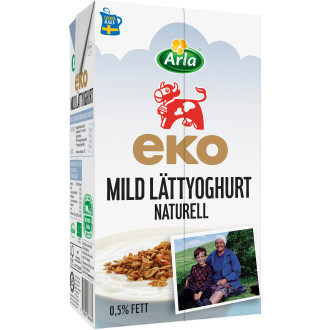 Mild Lättyoghurt Naturell KRAV