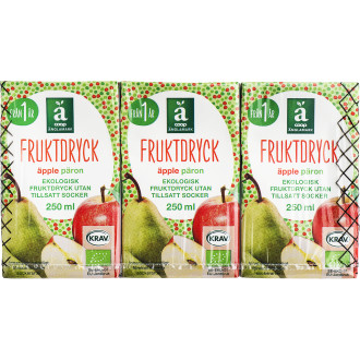 Äpple/Pärondryck 3-Pack
