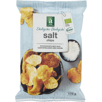 Chips Saltade KRAV