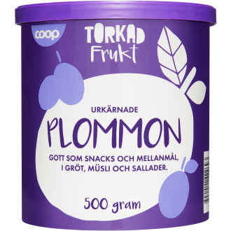 Torkade Katrinplommon