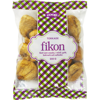 Torkade Fikon