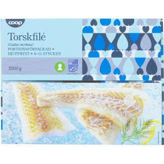 Torskfile Styckfryst MSC
