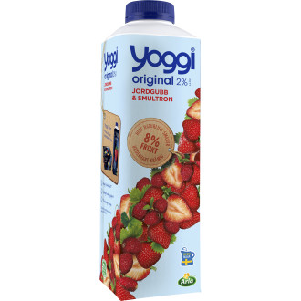 Yoghurt Jordgubb & Smultron