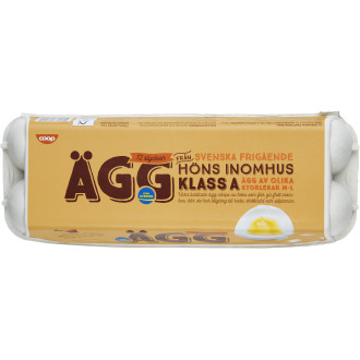 Ägg Frigående 12-Pack