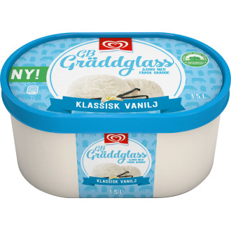 Gräddglass Klassisk Vanilj