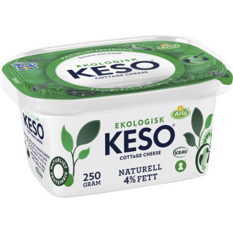 KESO Cottage Cheese 250 g KRAV