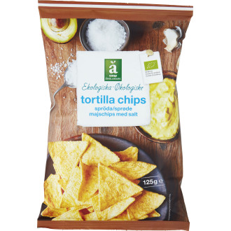 Tortillachips Salt EKO