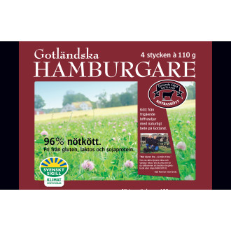 Gotländska Hamburgare 4-Pack
