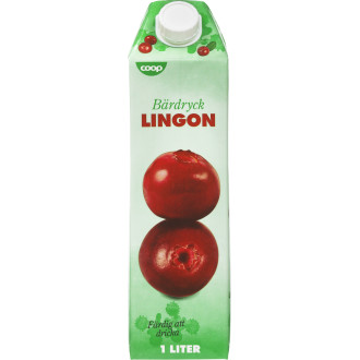 Lingondryck