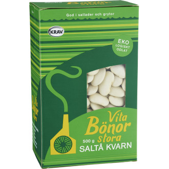 Bönor Vita Stora Torra KRAV