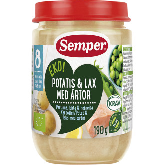 Lax/Potatis/Ärtor 8 Mån KRAV