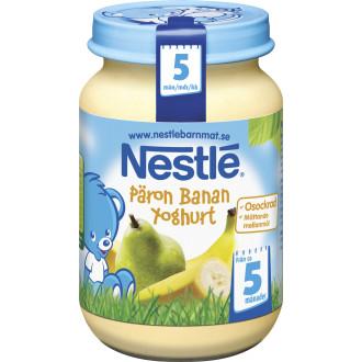 Päron/Banan Med Yoghurt 5 Mån