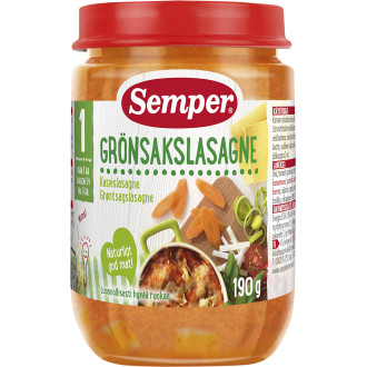 Grönsakslasagne 1 År
