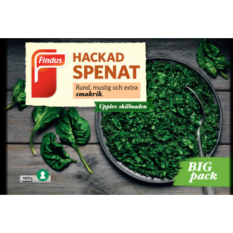 Hackad Spenat Big-Pack