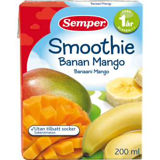 Smoothie Banan Mango