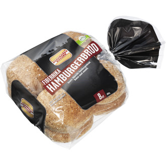 Hamburgerbröd Grovt 8-Pack