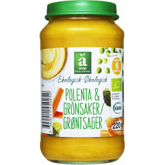 Grönsaker & Polenta 6 Mån