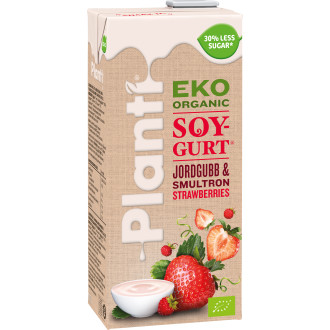 Soygurt Jordgubb & Smultron EKO