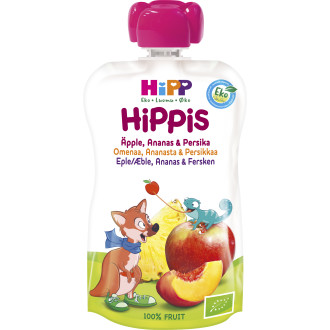 Hippis Äpple/Ananas/Persika 6 Mån EKO