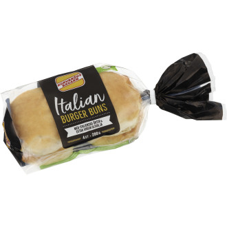 Italian Burger Buns 4-Pack