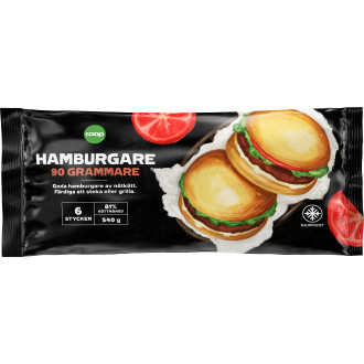 Hamburgare 6X90g